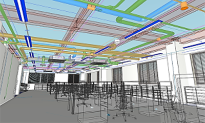 設備BIMによるモデル作成