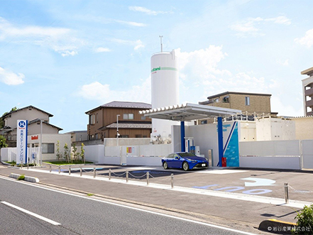 イワタニ水素ステーション 埼玉川口