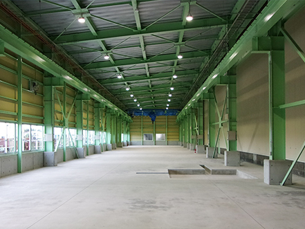 株式会社巴コーポレーション十和田工場　新管理棟・鋼板加工工場