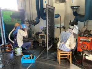 出場者4名の練習状況①