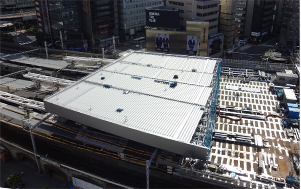 4.大屋根トラス スライド工事