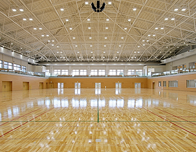 小山市立体育館 内観