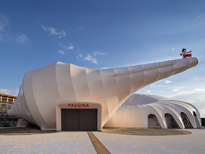 大阪・関西万博　パソナグループ　パビリオン 外観