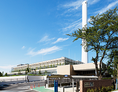 杉並清掃工場遠景