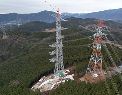 送電鉄塔“恵那分岐線”